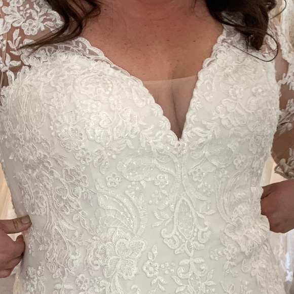 Mori Lee Madeline Gardner Paola Wedding Dress Style #3251 - Picture 5 of 10